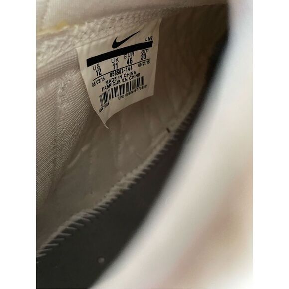 Nike Zoom Trout 3 Baseball Cleat Men’s Size 12 Blue White - Picture 9 of 12